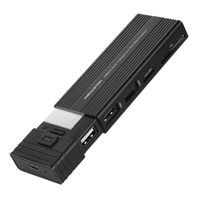 USB3.2 Gen2対応4in1カードリーダー機能付M.2SSDケース「PRD-PSZEROU」新発売