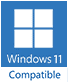 Windows11 ハードウェア認定製品ロゴ