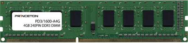 DDR3 UDIMM製品画像