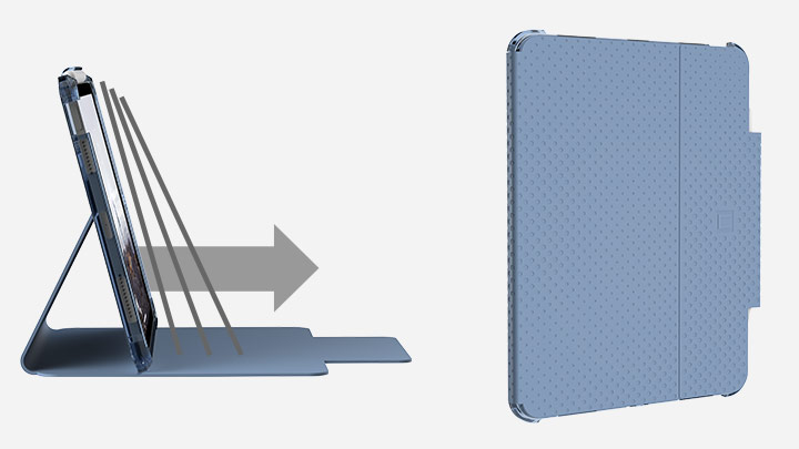 iPad Air(第5世代)用ケースLUCENTカバースタンドの画像