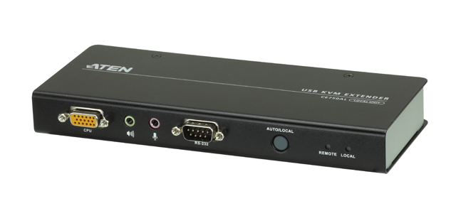 オーディオ/RS-232対応USB KVMエクステンダー CE750A | 製品情報 