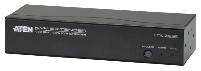 VGAデュアルディスプレイ対応 USB KVMエクステンダー CE774 | 製品情報 | ATEN | プリンストン