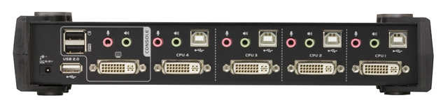 4ポートデュアルリンクDVI対応KVMPスイッチ CS1784A | 製品情報 | ATEN | プリンストン