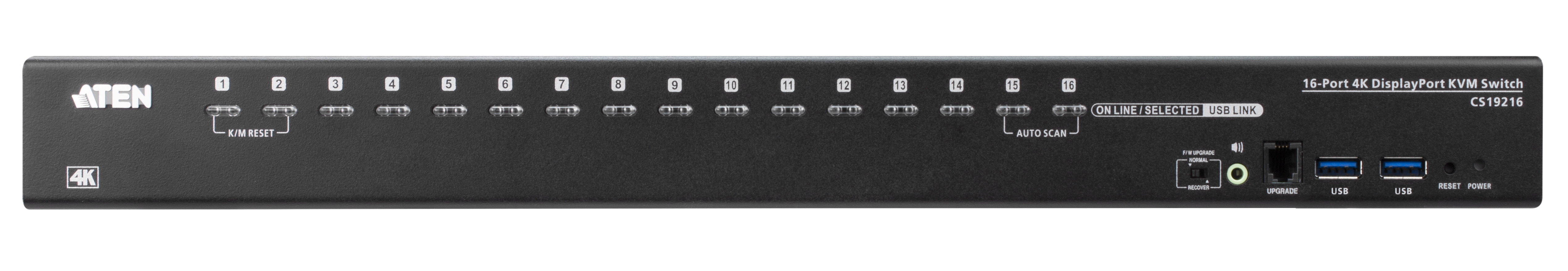 4K/USB3.0対応 Displayport 16ポート KVMスイッチ CS19216 製品情報 ATEN プリンストン