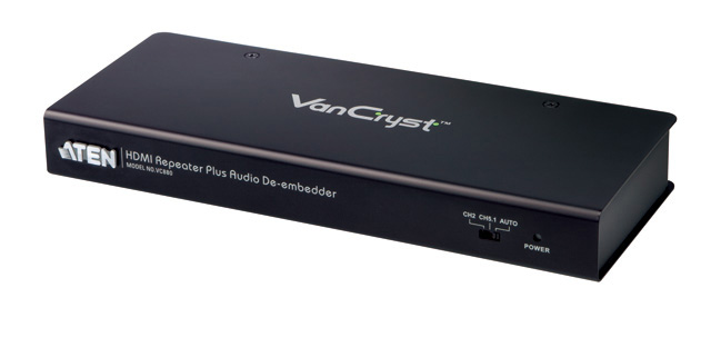 オーディオデコード機能搭載HDMIリピーター VC880 | 製品情報 | ATEN