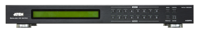 シームレスHDMIビデオマトリックススイッチャー VM5808H | 製品情報 