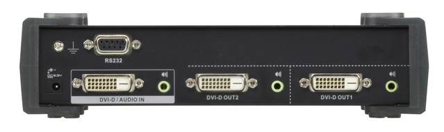 2ポート デュアルリンクDVI・オーディオ分配器 VS172 | 製品情報
