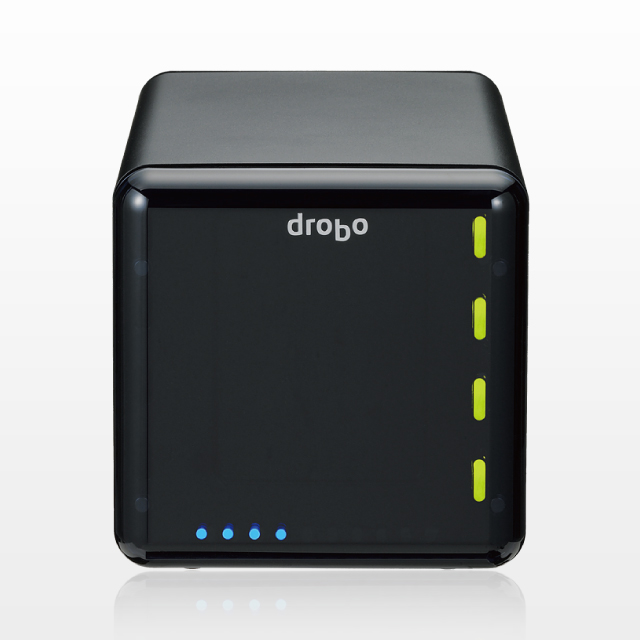 マリナボーダー Drobo Pro (8ベイ) HDD4Tx8+USBケーブル追加しました