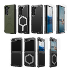 URBAN ARMOR GEAR社製Galaxy Z Flip5およびGalaxy Z Fold5用の各種ケース・スクリーンシールド新発売