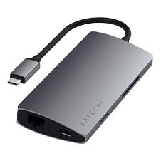 Satechi USB-C Multi-Port Adapter 4K with Ethernet V2 | 変換
