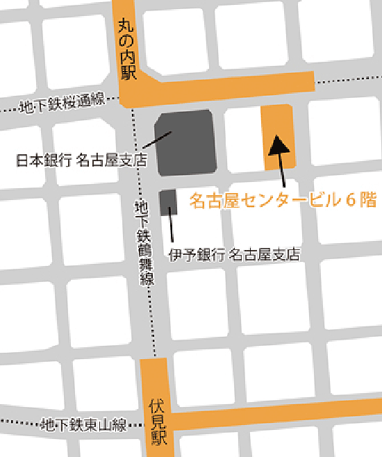 名古屋支店地図