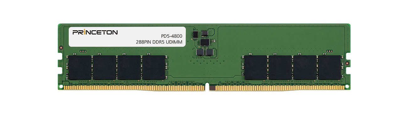 14300円 特価ブランド プリンストン 増設メモリ 16GB 8GB×2枚組 DDR5 4800MHz PC5-38400 CL40 288pin UDIMM PD5-4800-8GX2