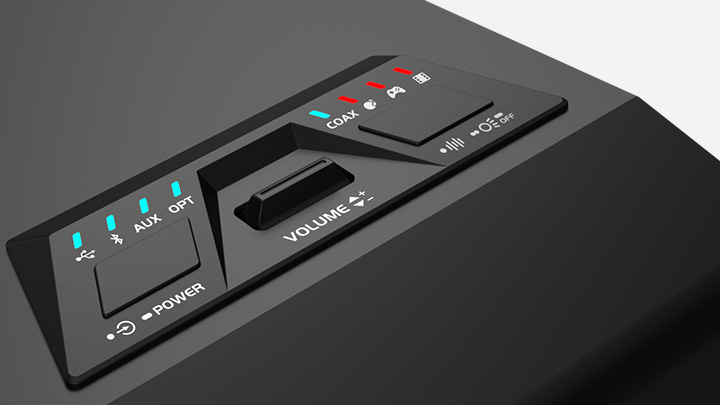 G5000 片側上部のコントロールボタン画像