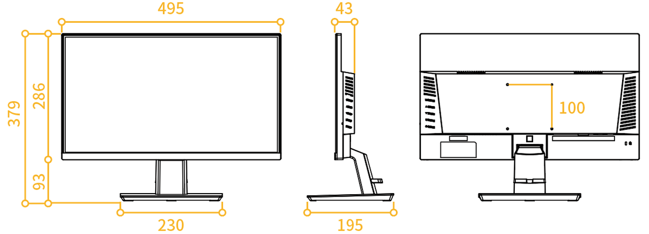 PTFBFH-22W | 21.5型 | 液晶ディスプレイ | 製品案内 | 株式会社 ...