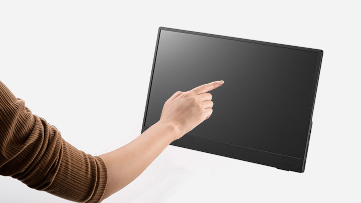 タッチパネルのイメージ画像