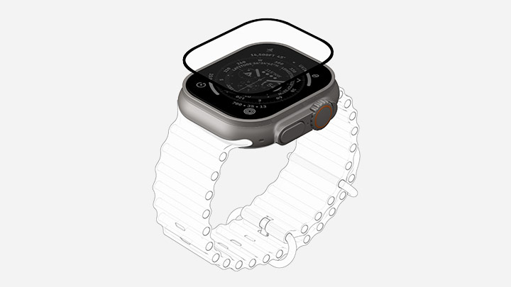 Apple Watch用ガラスの画像