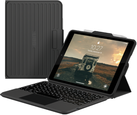 UAG iPad(第9/8/7世代)用トラックパッド搭載Bluetoothキーボード付 