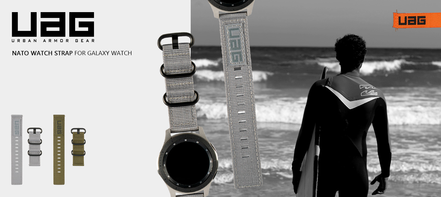 UAG Galaxy Watch 46mm用バンド NATOの製品紹介画像