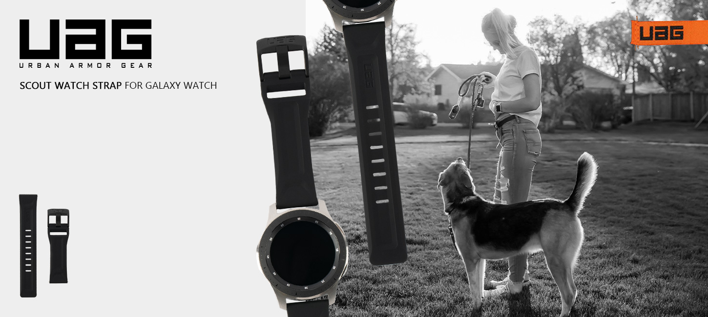 UAG Galaxy Watch用バンド42mm SCOUTの製品紹介画像