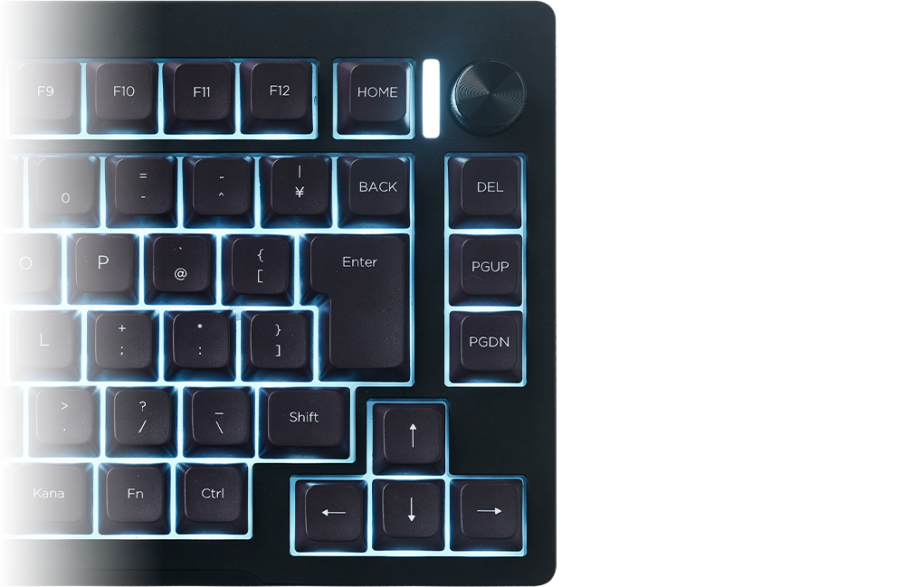 日本語配列75%イメージ画像